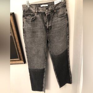 NWT PacSun straight high waisted jeans size 27